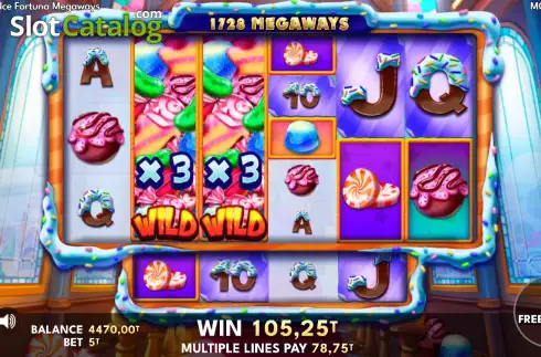 Скрин3. Sweet Fortune Megaways слот