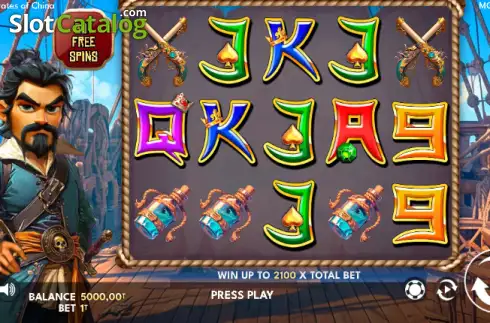 Скрин2. Pirates of China слот