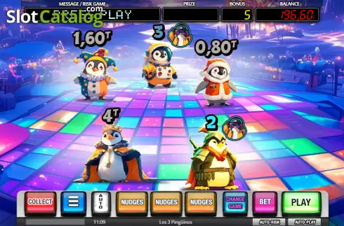 Скрин3. Los 3 Pingüinos слот