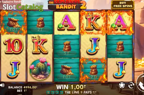 Скрин3. The Explosive Bandit 2 слот