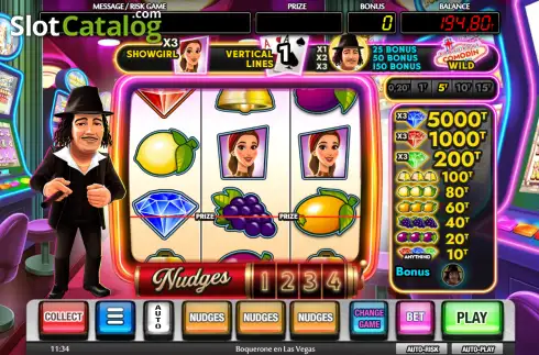 Скрин2. Ricardo Boquerone en Las Vegas слот