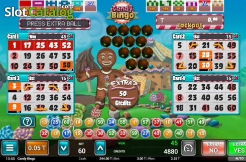 Скрин3. Candy Bingo (MGA) слот
