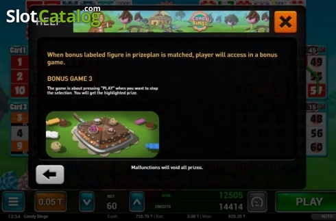 Скрин9. Candy Bingo (MGA) слот