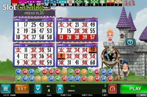 Скрин3. Castle Bingo слот