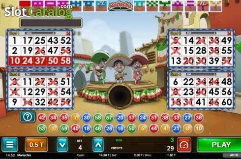 Скрин3. Mariachis Bingo слот
