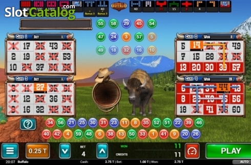 Скрин3. Buffalo Bingo слот