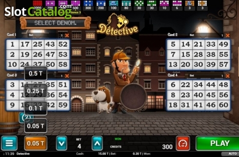 Скрин2. Detective Bingo слот