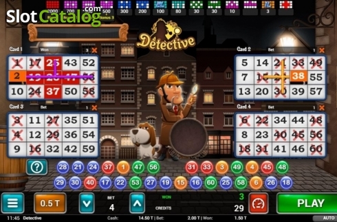 Скрин3. Detective Bingo слот