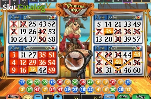 Скрин3. Pirates Bingo (MGA Games) слот