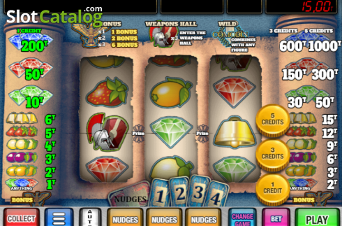 Скрин2. Roma (MGA Games) слот