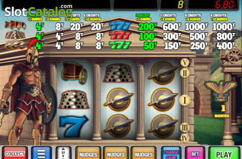 Скрин4. Roma (MGA Games) слот