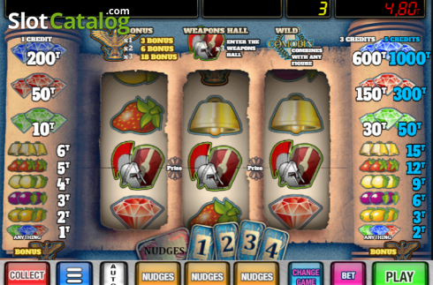 Скрин3. Roma (MGA Games) слот
