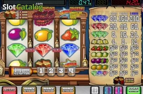 Скрин3. Western Saloon слот