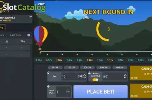 Скрин3. Hot Balloon слот