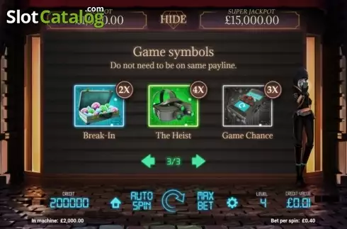 Скрин4. Jewel Heist слот