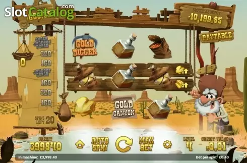 Скрин4. Gold Rush (Magnet Gaming) слот