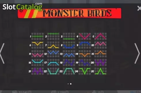 Скрин3. Monster Birds слот