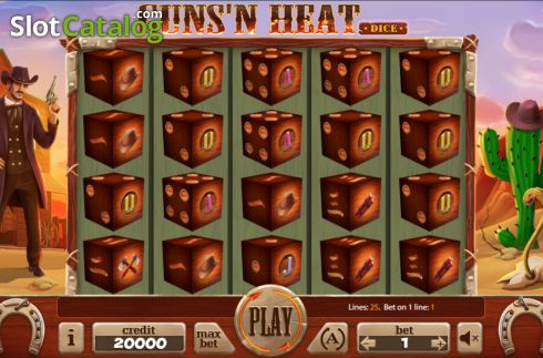 Скрин2. Guns'n Heat Dice слот