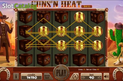 Скрин4. Guns'n Heat Dice слот