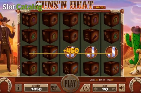 Скрин5. Guns'n Heat Dice слот