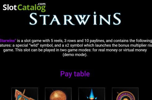 Скрин8. Starwins слот