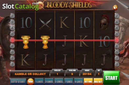Скрин4. Bloody Shields слот