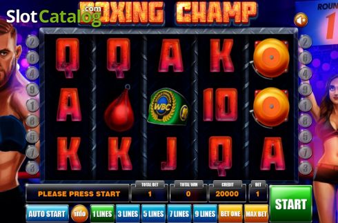 Скрин2. Boxing Champ слот
