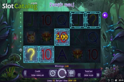 Скрин3. Forest Idols (Mancala Gaming) слот