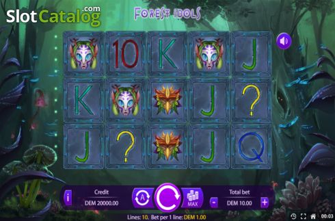 Скрин2. Forest Idols (Mancala Gaming) слот