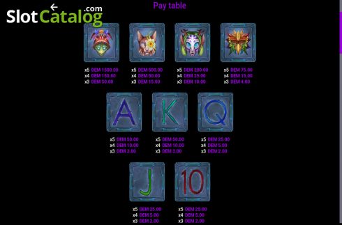 Скрин8. Forest Idols (Mancala Gaming) слот