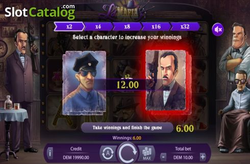 Скрин5. La Mafia (Mancala Gaming) слот