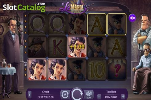 Скрин4. La Mafia (Mancala Gaming) слот