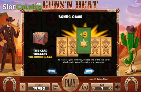 Скрин7. Guns n Heat слот