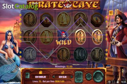 Скрин3. Pirate Cave (Mancala Gaming) слот