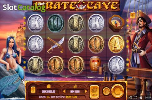 Скрин2. Pirate Cave (Mancala Gaming) слот