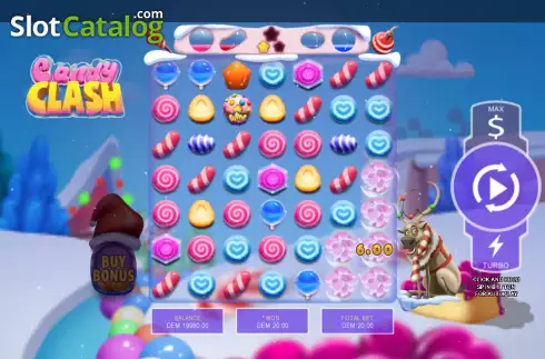 Скрин3. Candy Clash (Mancala Gaming) слот