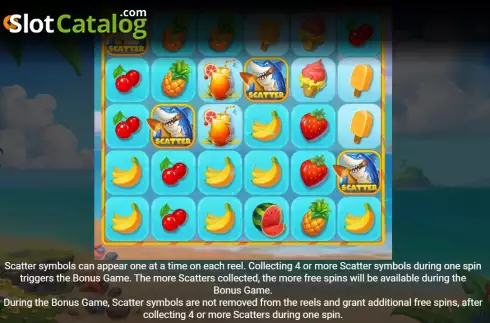 Скрин7. Shark Frenzy (Mancala Gaming) слот