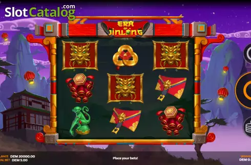 Скрин2. Era of Jinlong слот