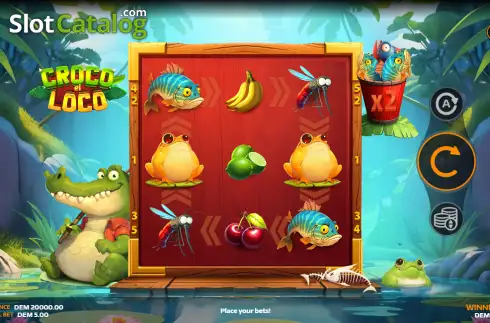 Скрин2. Croco el Loco слот