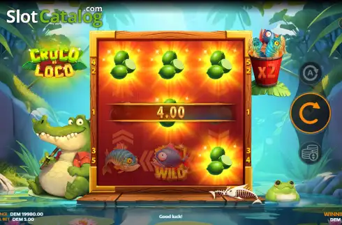 Скрин3. Croco el Loco слот