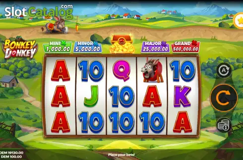 Скрин2. Bonkey Donkey слот
