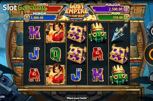 Скрин2. Lost Empire (Mancala Gaming) слот