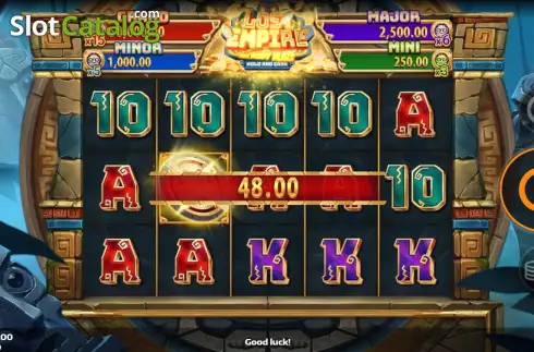 Скрин3. Lost Empire (Mancala Gaming) слот