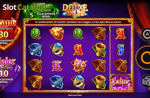 Скрин2. Deluxe Wilds слот