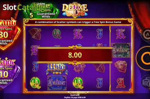 Скрин3. Deluxe Wilds слот
