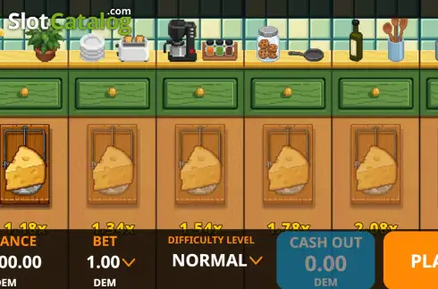Скрин2. Cheese Chase (Mancala Gaming) слот