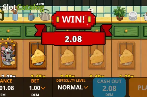 Скрин3. Cheese Chase (Mancala Gaming) слот