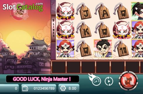 Скрин2. Ninja Master (Manna Play) слот