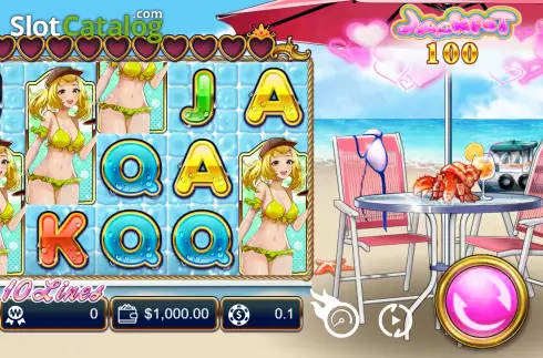 Скрин2. Bikini Queens Dating слот