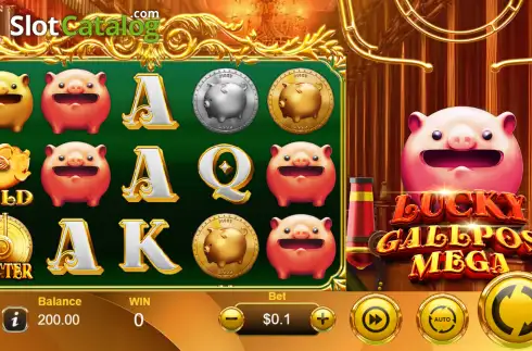 Скрин2. Lucky Gallpos Mega слот